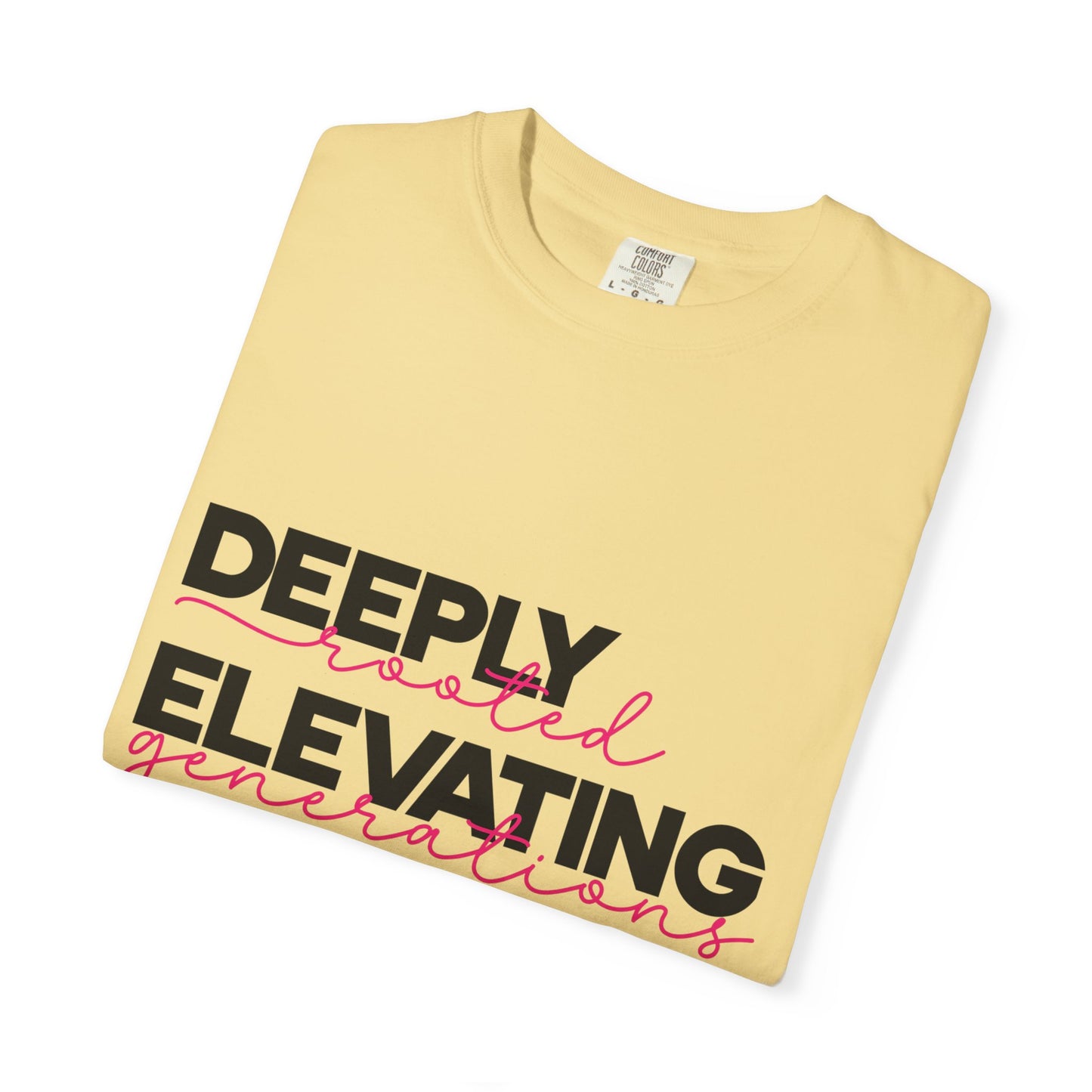 Deeply Elevating Inspiring | Unisex T-Shirt, Casual Tee, Gift for Graduates, Motivational Apparel, Streetwear, Everyday Comfort