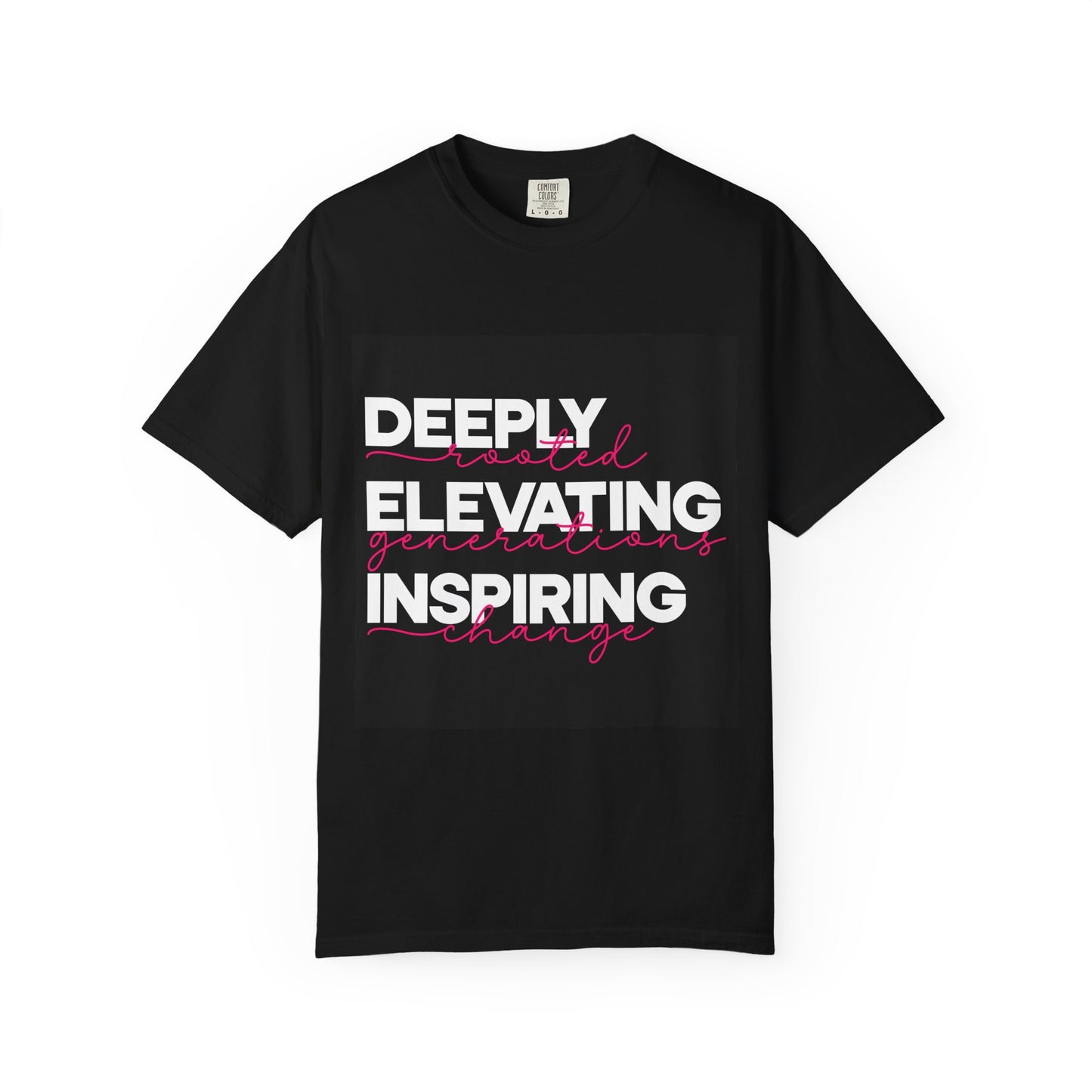 Deeply Elevating Inspiring | Unisex T-Shirt, Casual Tee, Gift for Graduates, Motivational Apparel, Streetwear, Everyday Comfort