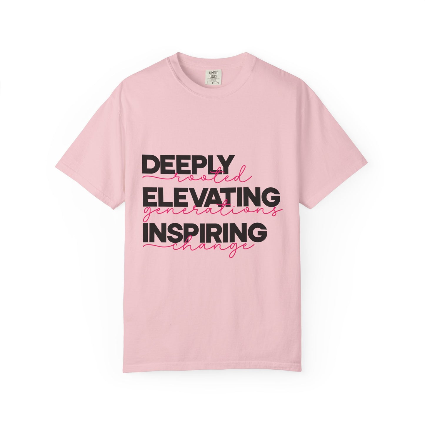 Deeply Elevating Inspiring | Unisex T-Shirt, Casual Tee, Gift for Graduates, Motivational Apparel, Streetwear, Everyday Comfort