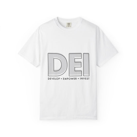 Develop Empower Invest | Unisex T-Shirt, Casual Tee, Gift for Graduates, Motivational Apparel, Streetwear, Everyday Comfort